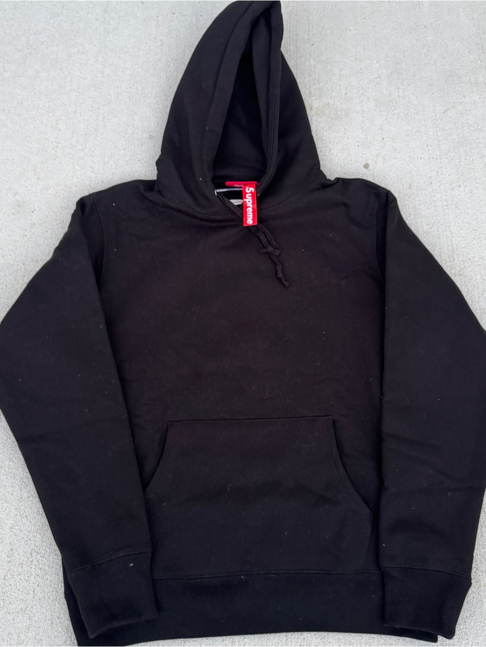 Supreme Black Hoodie